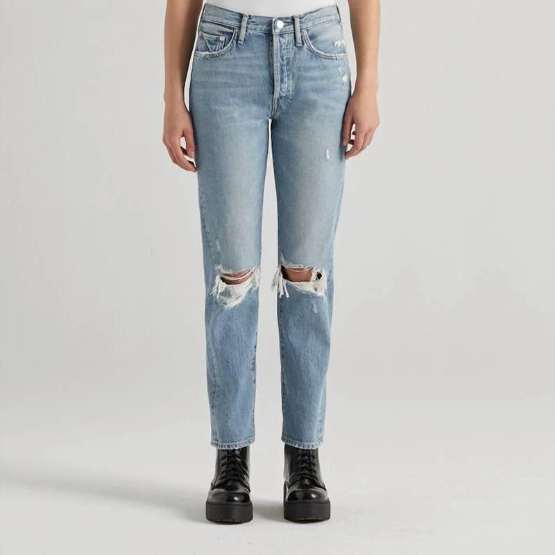 Edwin Cai Classic Straight Jeans In Neutral