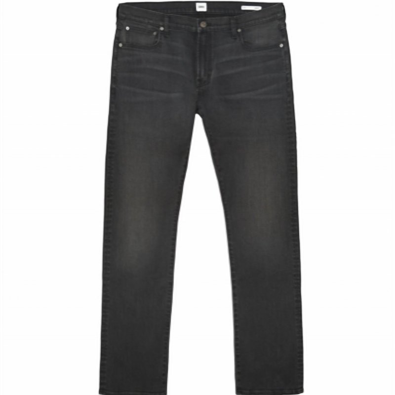 Shop Edwin Mens Denim Maddox Straight Slim Jeans In Knight Ryder In Black