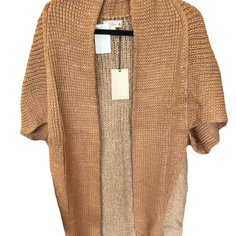 Shop Elan Cardigan Sweater In Brown