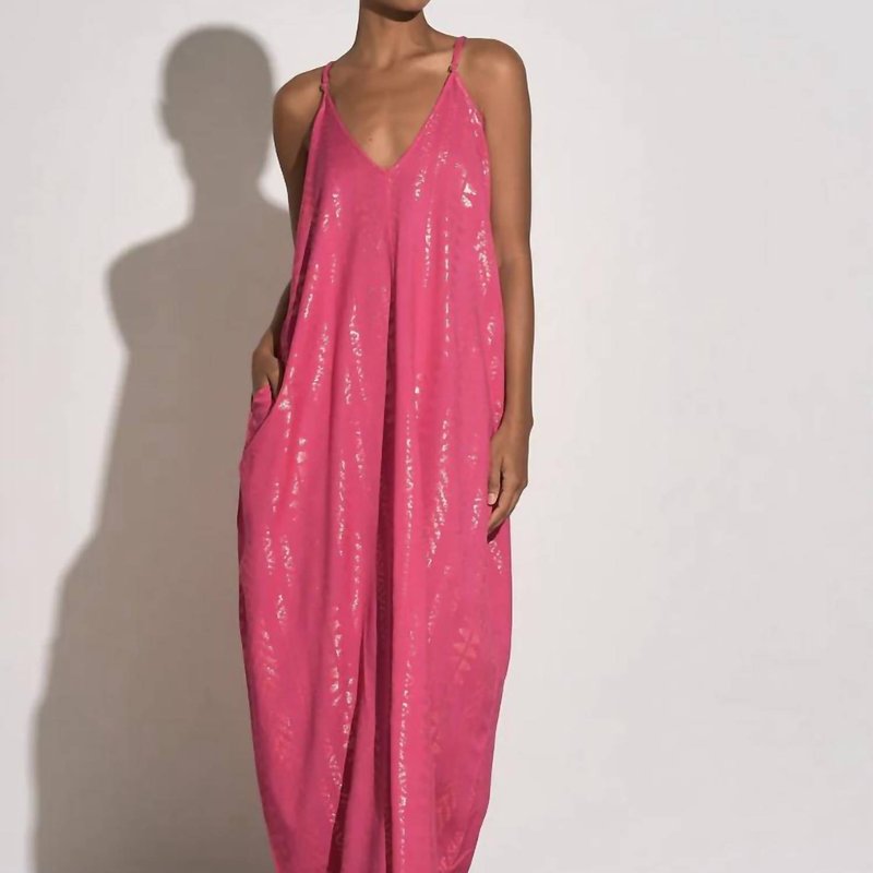 Shop Elan Pink Arrow Print Maxi Dress