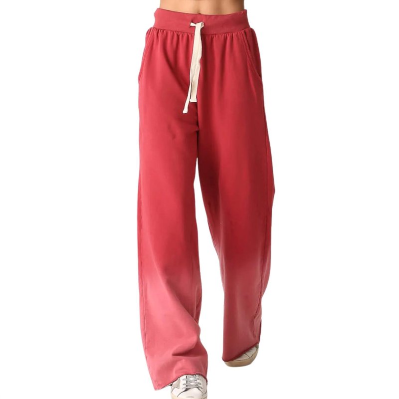 Shop Electric & Rose Palisade Pant In Red