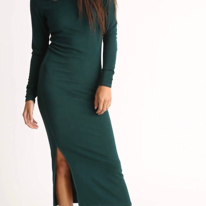 Shop Electric & Rose Sidney Dress In Green