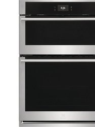 6.8 Cu. Ft. Range/Microwave Combination Smart Electric Wall Oven