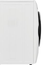 8.0 Cu. Ft. White Steam Electric Front Load Dryer