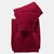 Rosso Dark Red XL Silk Grenadine Tie