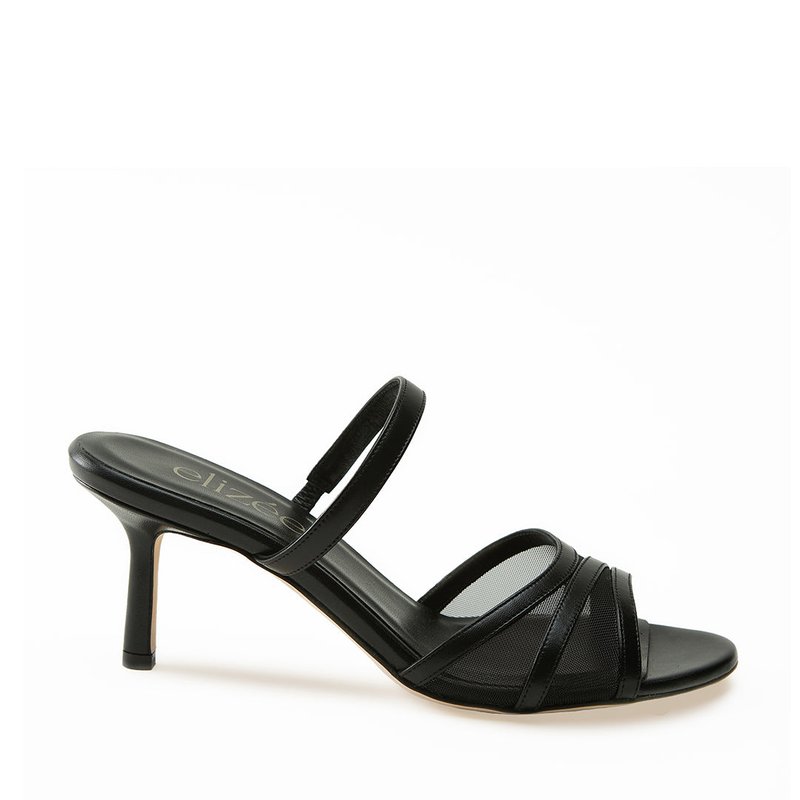 Shop Elizee Crystal Sandal In Black