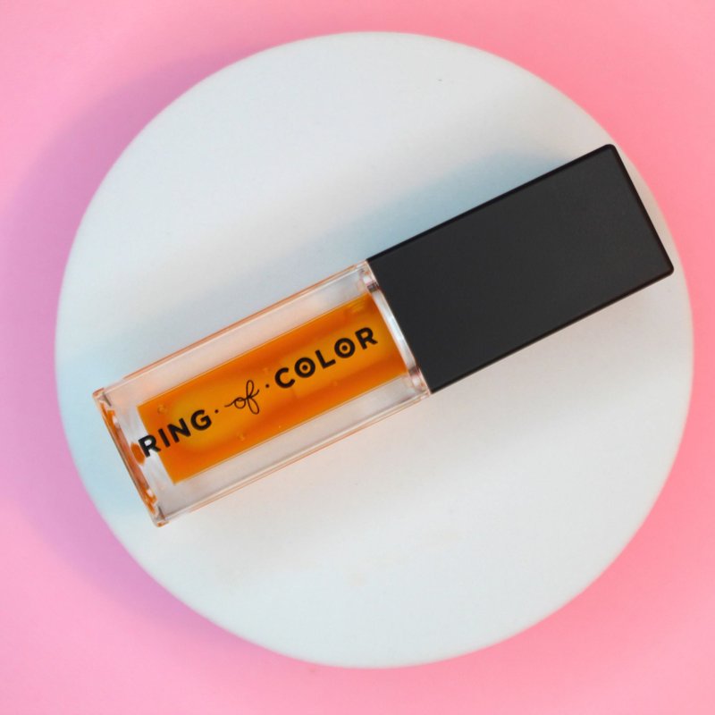 Ring Of Color Kind Glossy Lip Oil In Orange