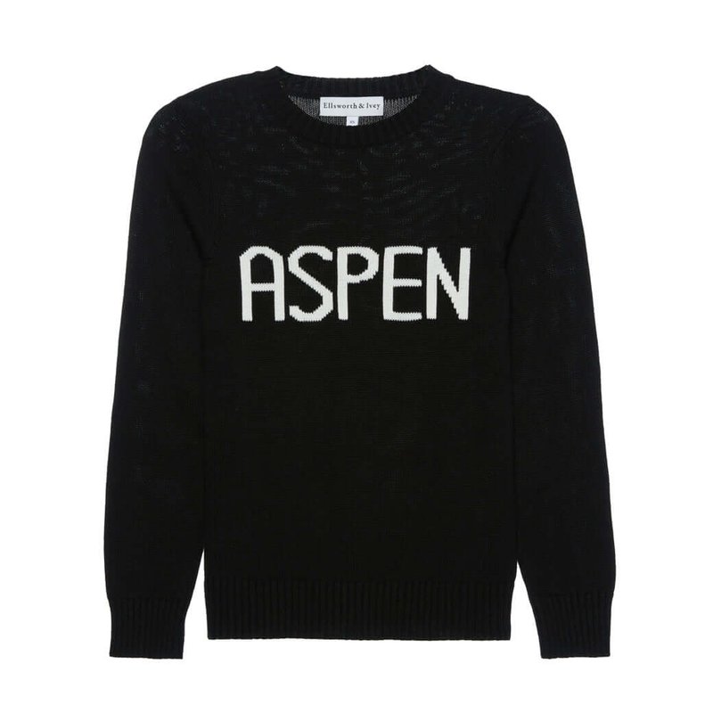 Ellsworth + Ivey Aspen Sweater In Black