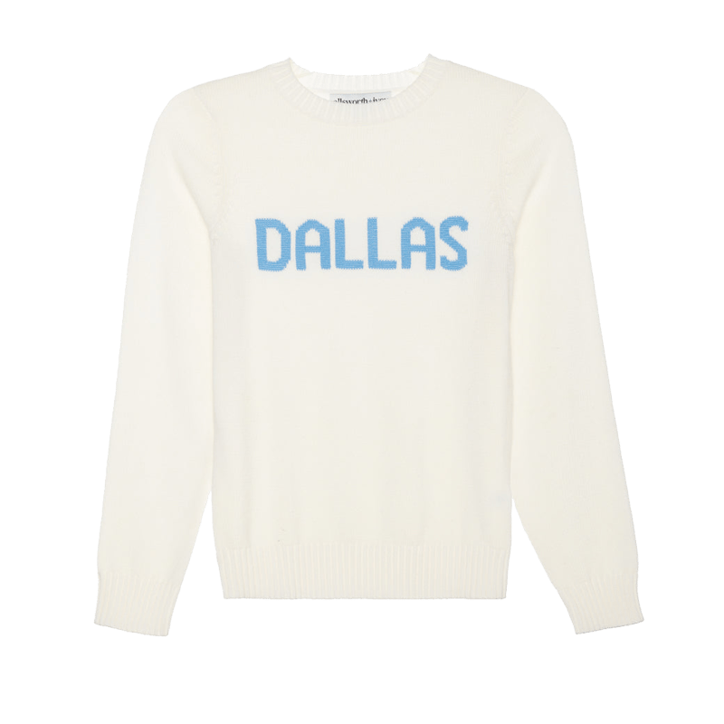 Ellsworth + Ivey Women's Dallas Sweater In White