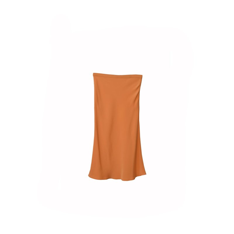 Em Basics Fay Skirt In Orange