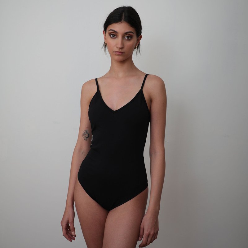 Em Basics Melanie Bodysuit In Black