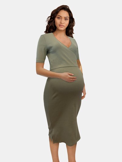 Emilia George Ella Knit Dress - Green product