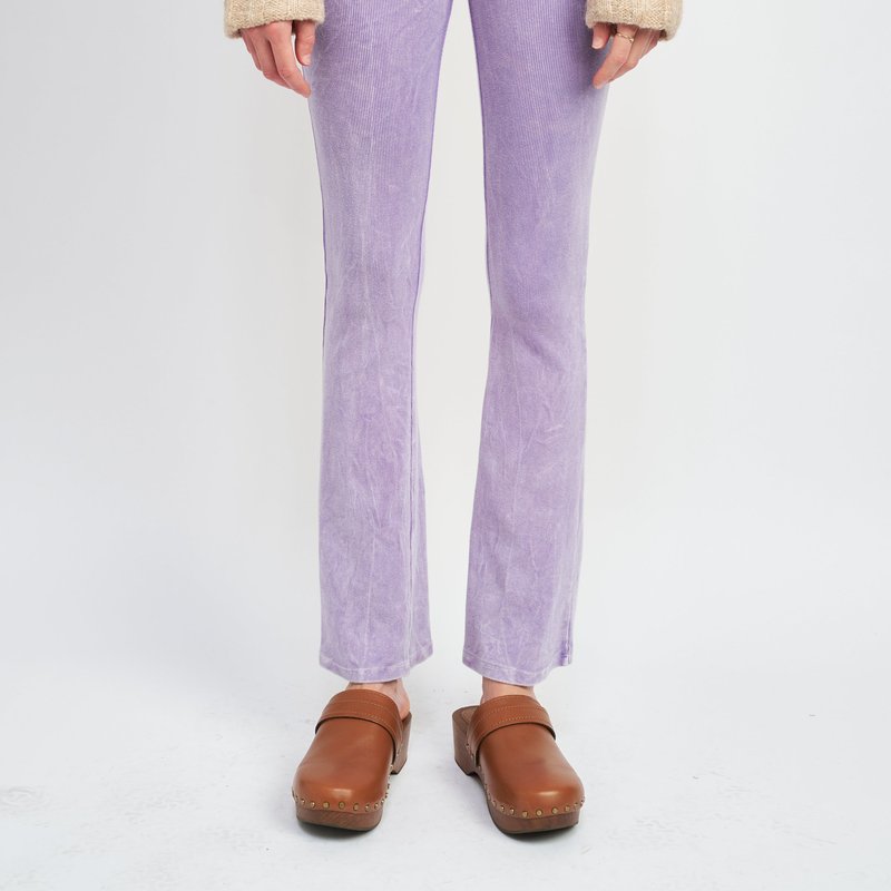 Emory Park Alina Flared Pants In Purple