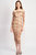 Eden Maxi Dress - Nude Floral