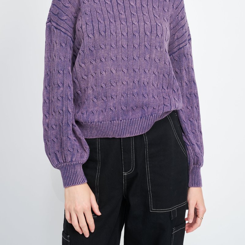 Emory Park Jax Knit Top In Blue