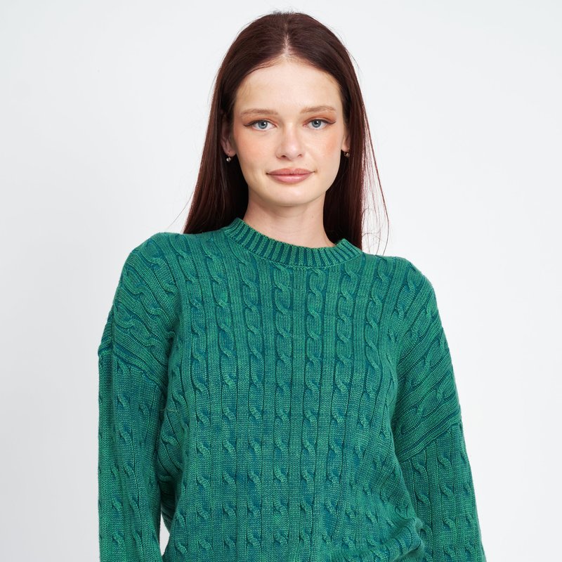 Emory Park Jax Knit Top In Green