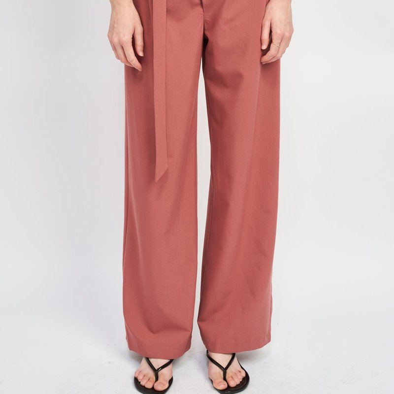 Emory Park Mack Trousers In Red