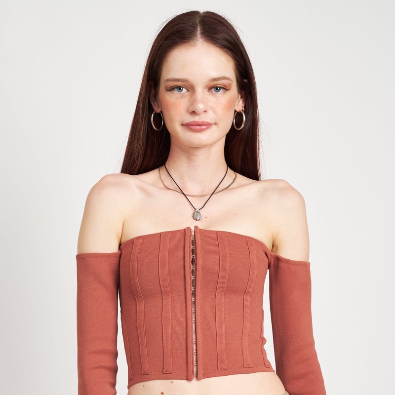 Emory Park Madison Top In Brown