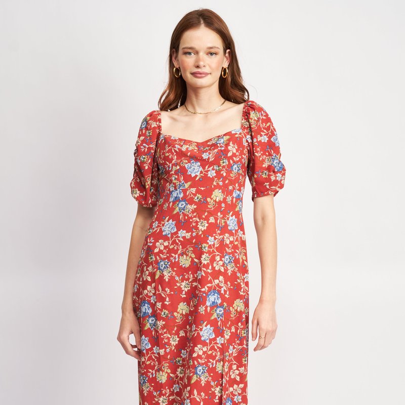 Emory Park Tove Maxi Dress In Brown