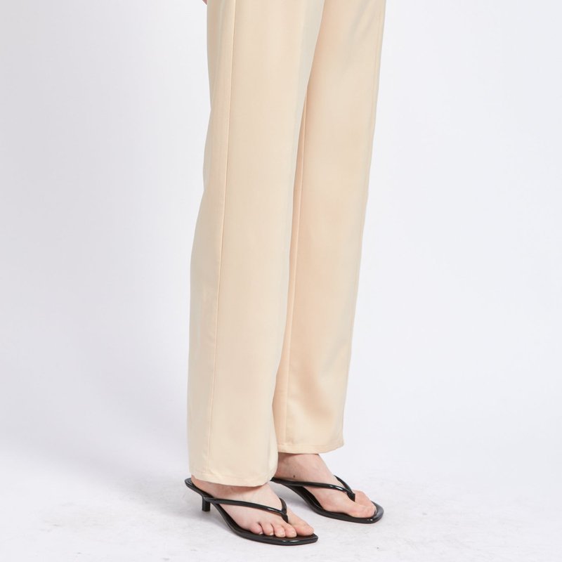 Emory Park Vanessa High Rise Pants In Brown