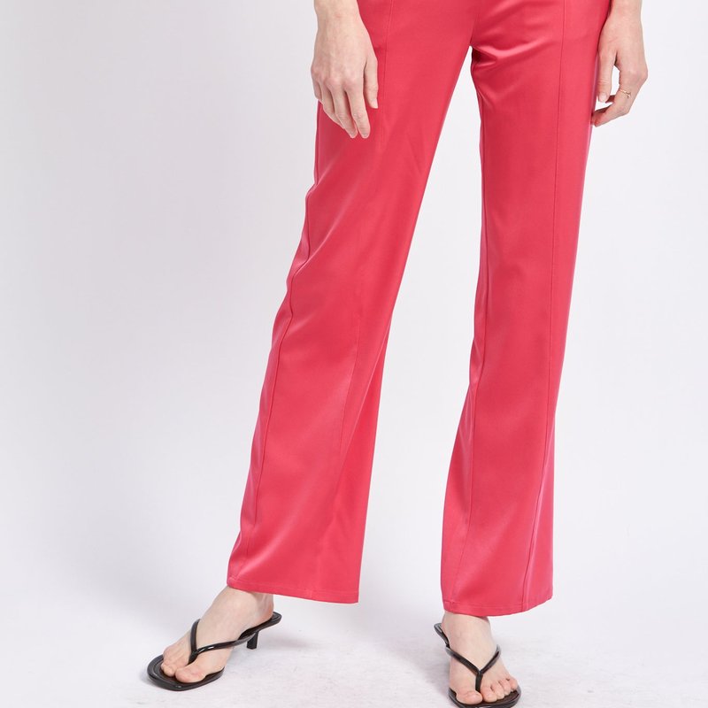Emory Park Vanessa High Rise Pants In Pink