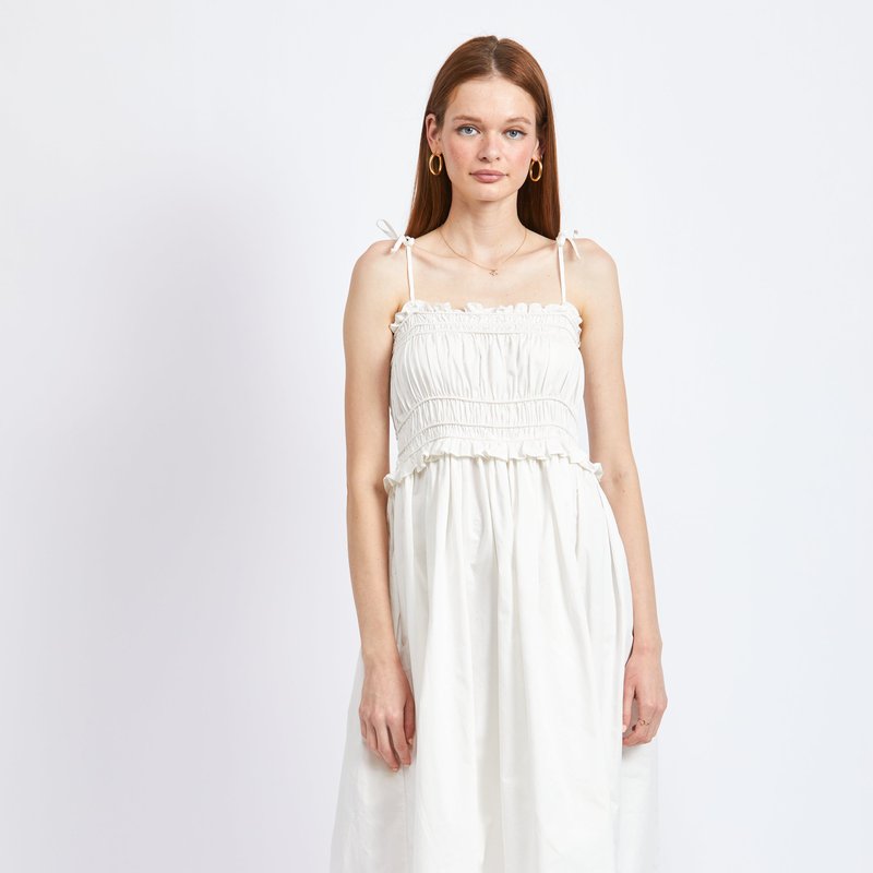 En Saison Aria Midi Dress In White