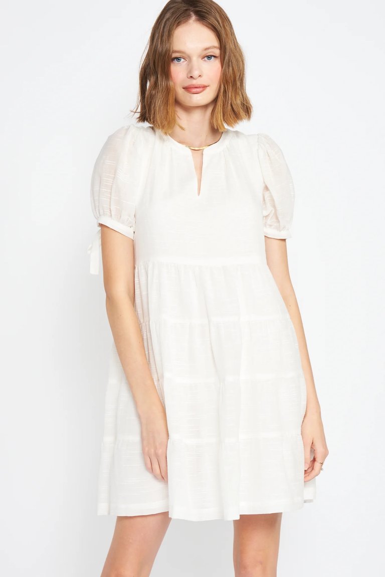 Davis Mini Dress - Off-White