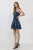 Blueberry Print Mini Dress
