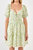 Shirred Waist Milkmaid Mini Dress