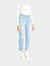 90s Vintage Super High Rise Girlfriend Jeans - Light Blue