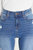 High Waisted Slim Bootcut Jeans - Medium Blue