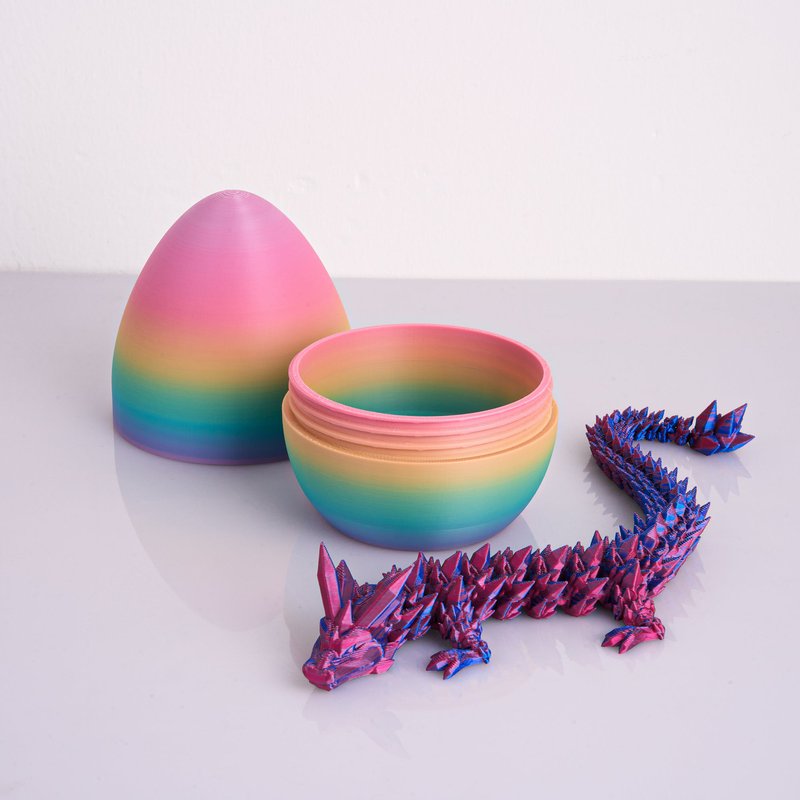 Shop Ep Designlab 2-pack Dragon Eggs, Easter Gifts In Pink