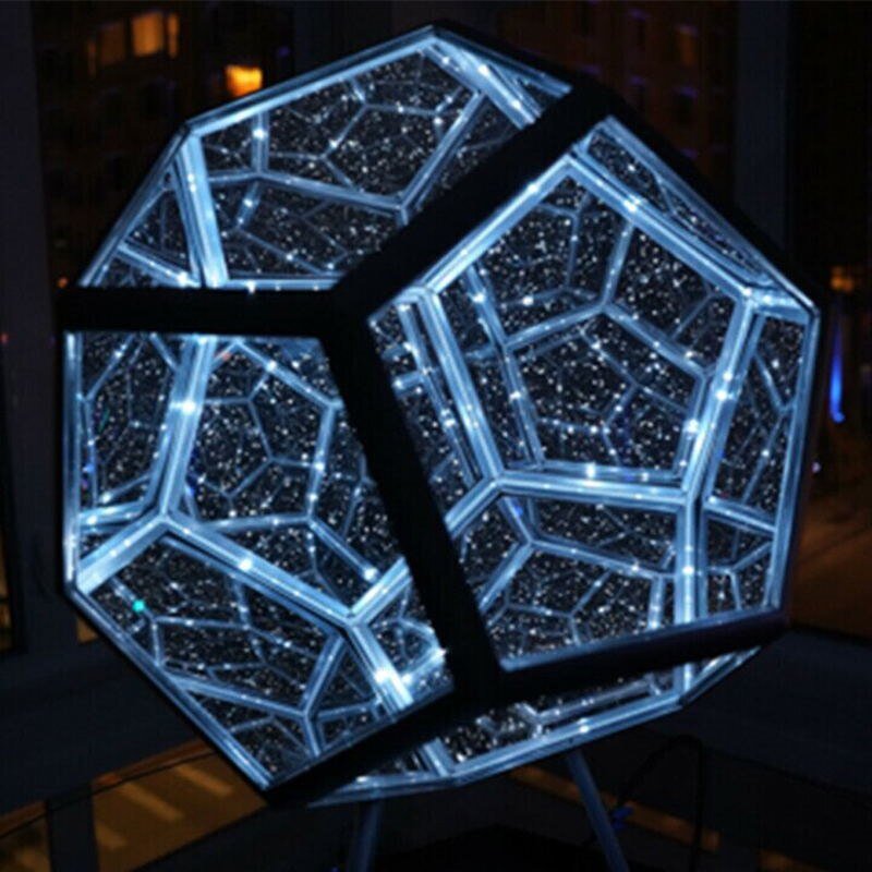 Ep Light Infinity Dodecahedron Magic Table Lamp