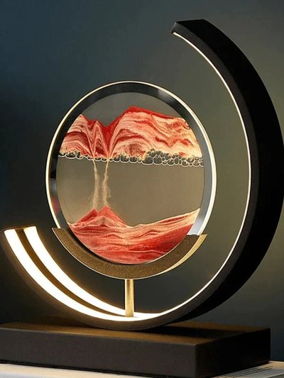 EP Light Moving Sand Sandscapes LED Table Lamp product