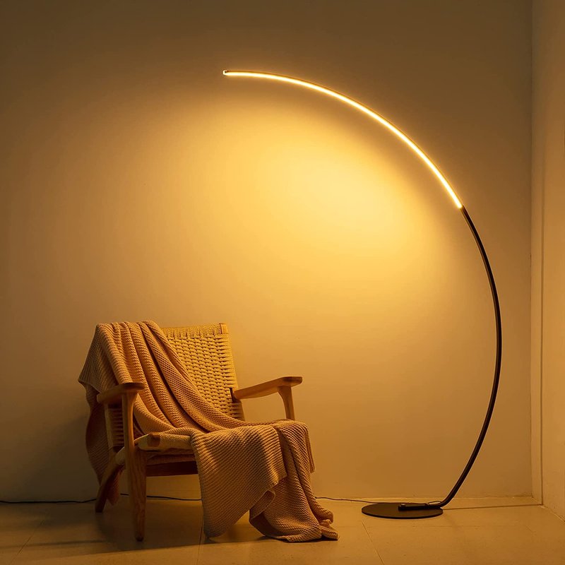 Ep Light Rgbw Modern Curve Floor Lamp