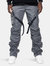 Dave East Strap Stacked Flare Pants