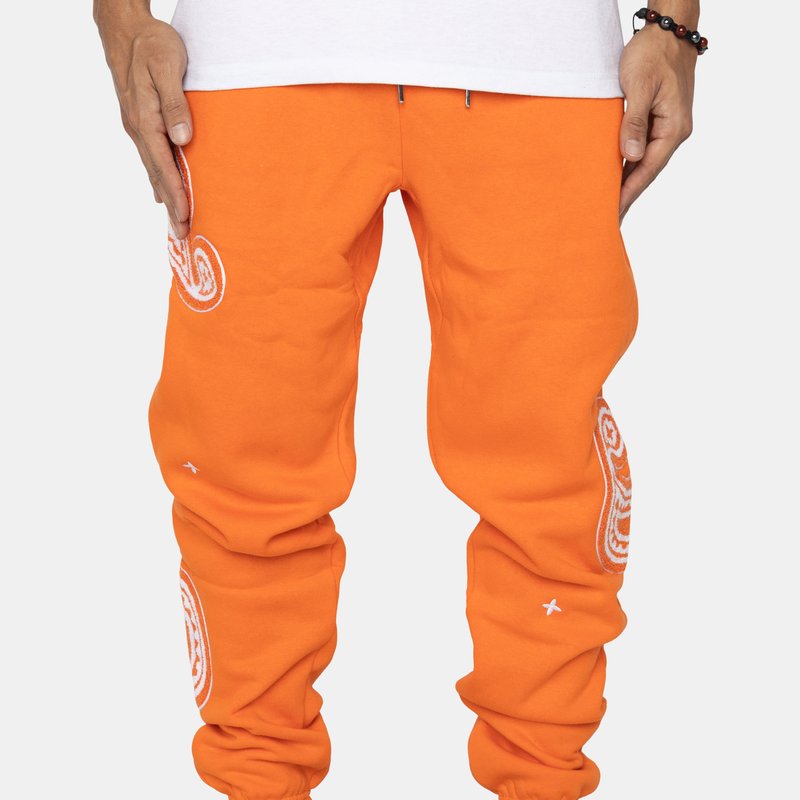Eptm Paisley Sweatpants-orange