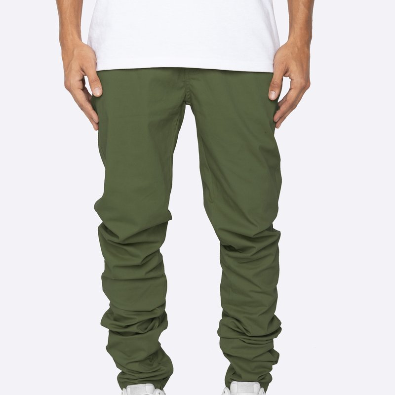 Eptm Stacked Chinos In Green