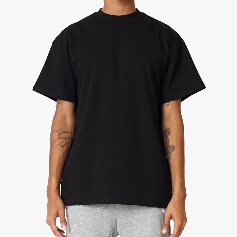 Eptm Perfect Boxy Tee In Black