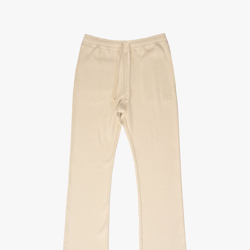 Eptm Thermal Flare Pants In Brown