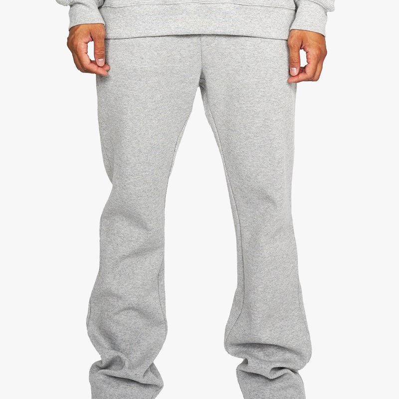 Eptm Thermal Flare Pants In Grey