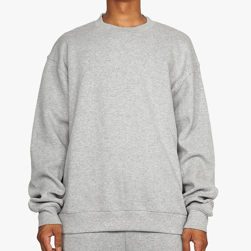 Eptm Thermal Sweatshirt In Grey