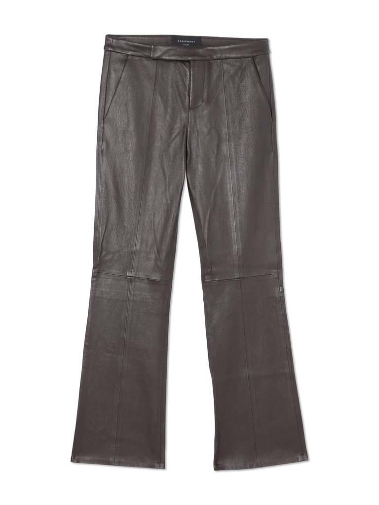Equipment Sebritte Leather Trouser | Verishop