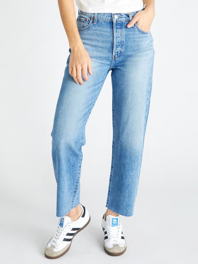 ETICA Tyler High Rise Relaxed Straight Fit Jean | Verishop