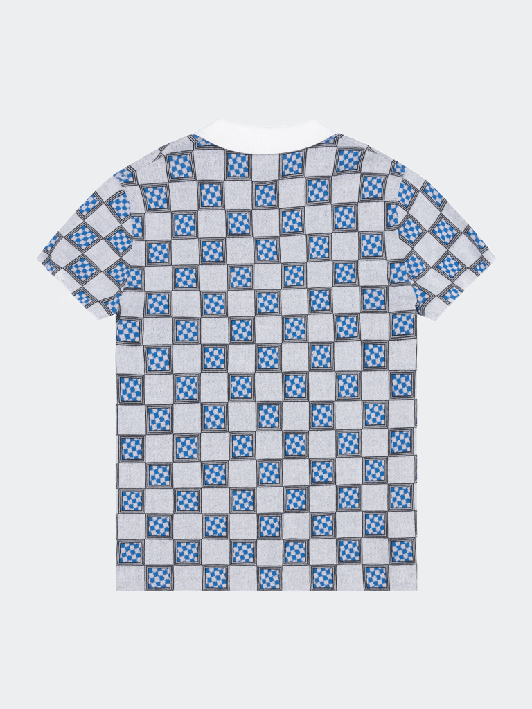 Duckie Grid Knitted Polo