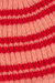 Stripe Mohair Beanie - Pink Red
