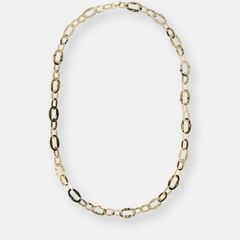 Etrusca Gioielli 18kt Gold Plated Chain Neckalce In Yellow