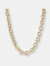 18KT Gold Plated Rolò Chain Necklace