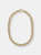 18KT Gold Plated Rolò Chain Necklace - 18K YELLOW GOLD