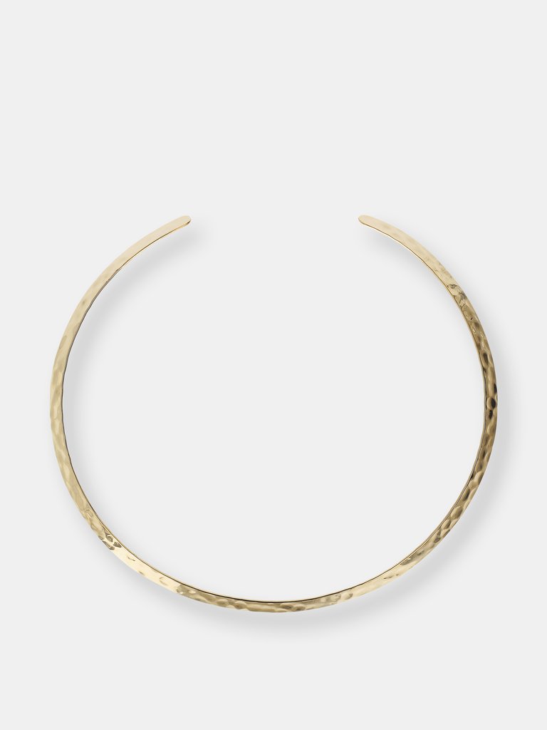Hammered Collar Necklace